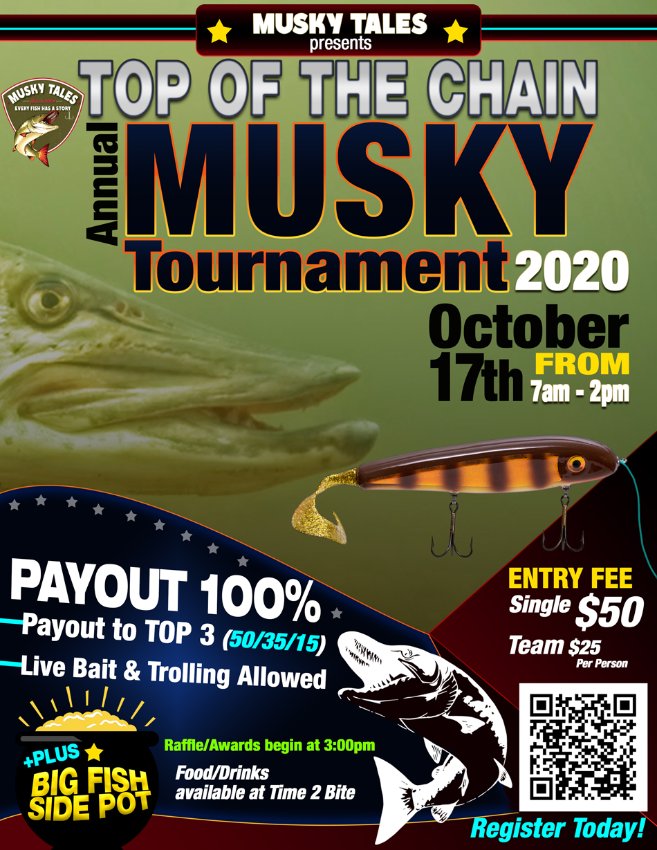 Top of the Chain Musky Tournament 2020 Musky Tales
